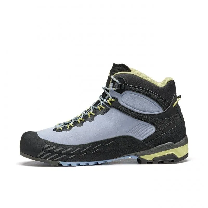 Bota de montaña para mujer Asolo ELDO MID LTH GV ML (BLUE FOG/MIMOSA)
