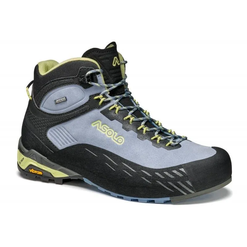 Bota de montaña para mujer Asolo ELDO MID LTH GV ML (BLUE FOG/MIMOSA)
