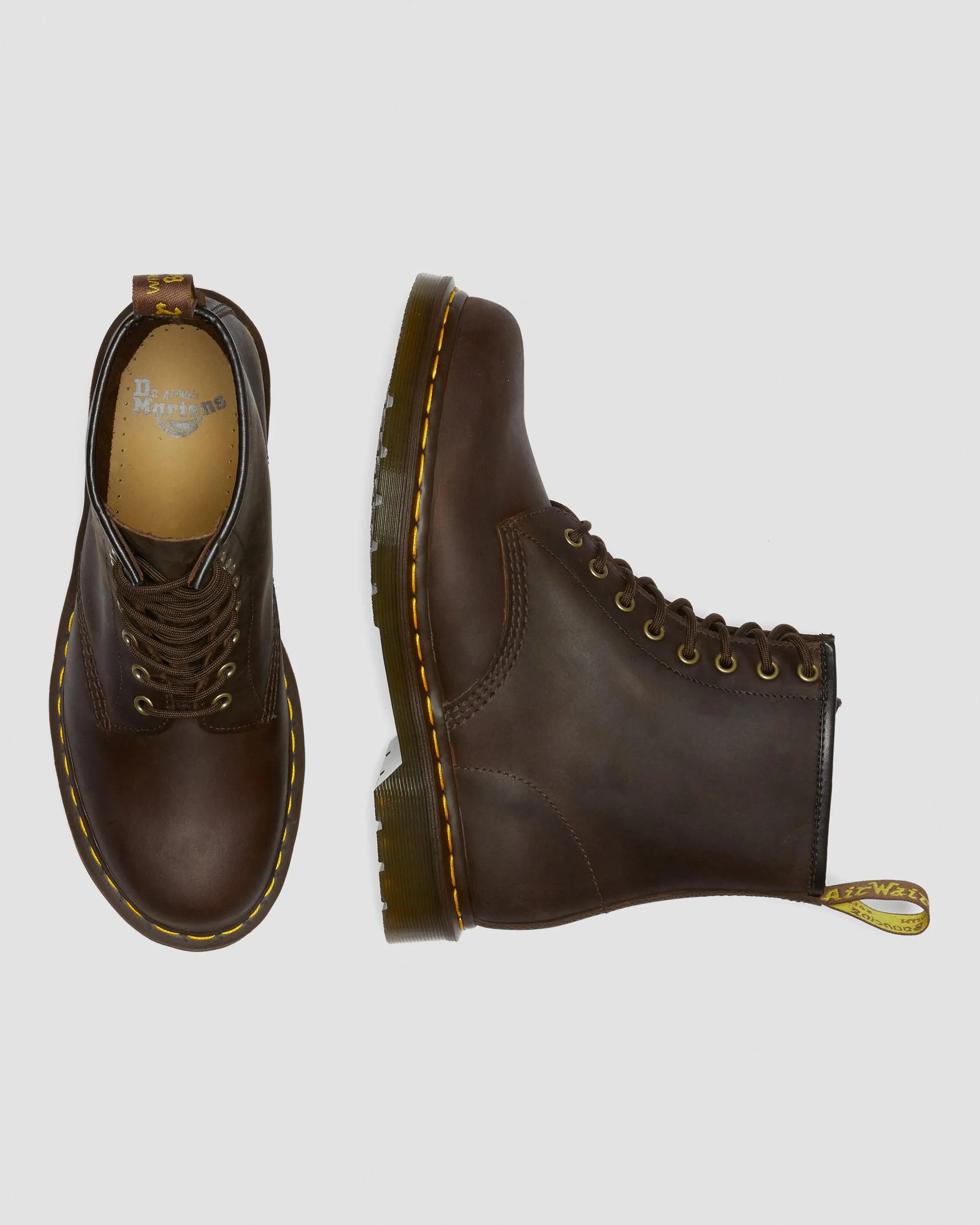 Botas 1460 de piel Crazy Horse