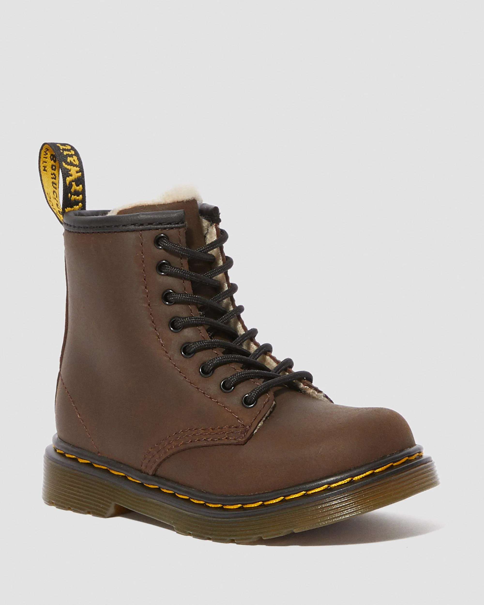 Botas 1460 Serena para niños en piel forrada