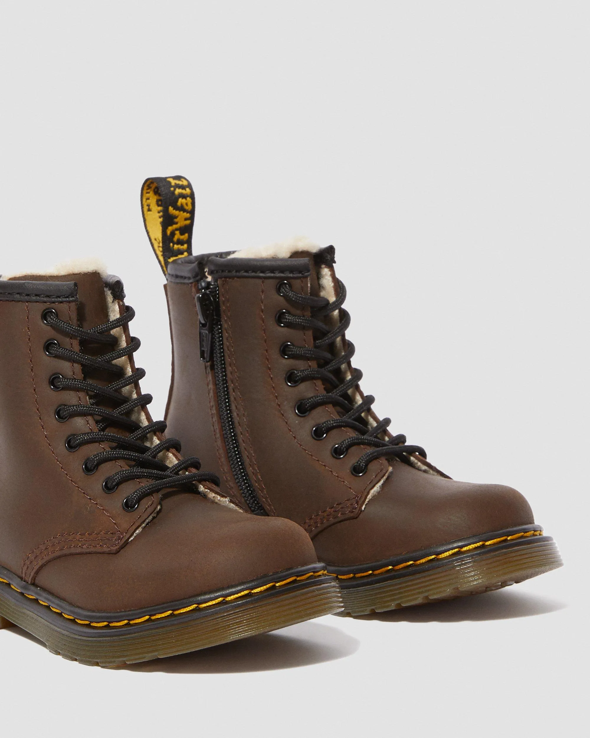 Botas 1460 Serena para niños en piel forrada
