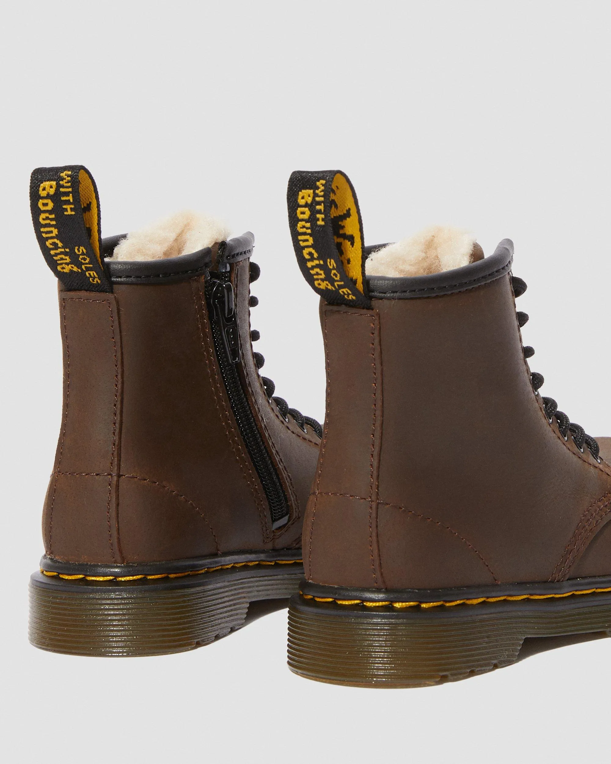 Botas 1460 Serena para niños en piel forrada