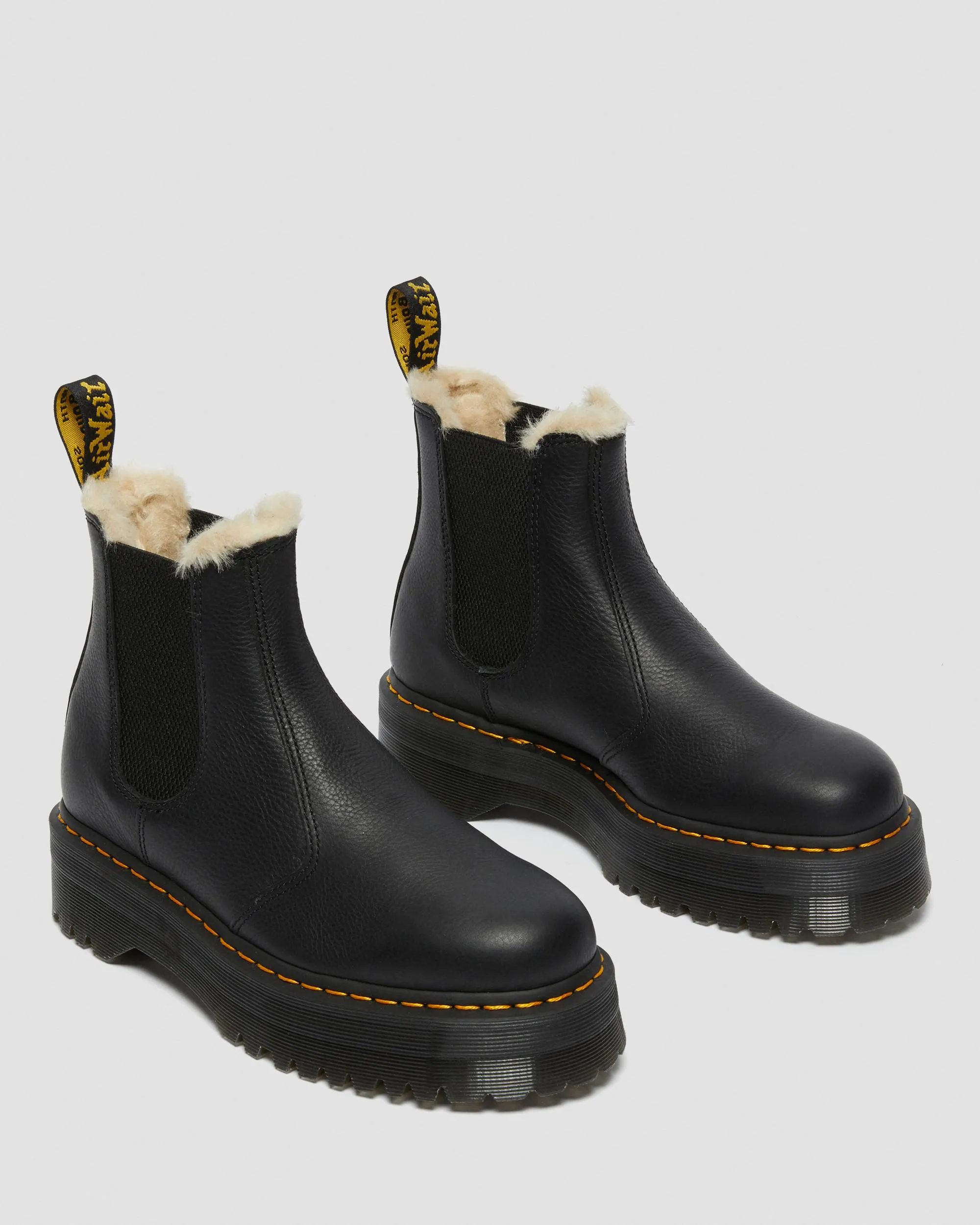 Botas Chelsea con plataforma 2976 Quad con forro sintético