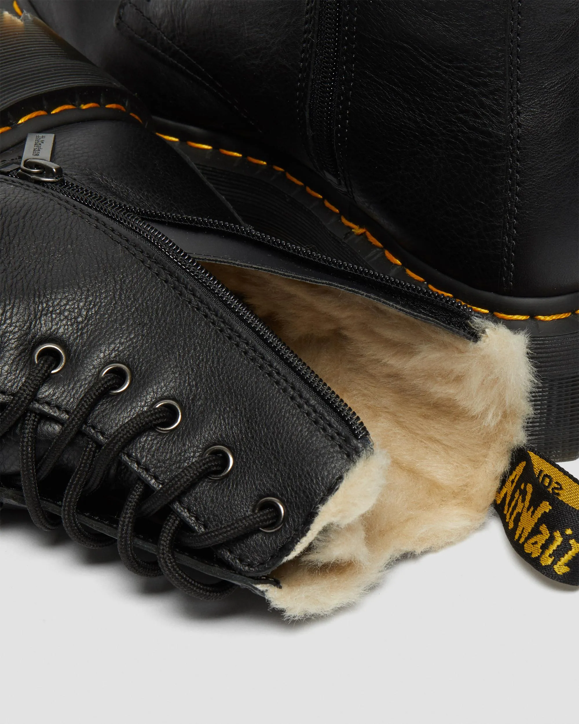 Botas con plataforma Jadon de piel con forro sintético