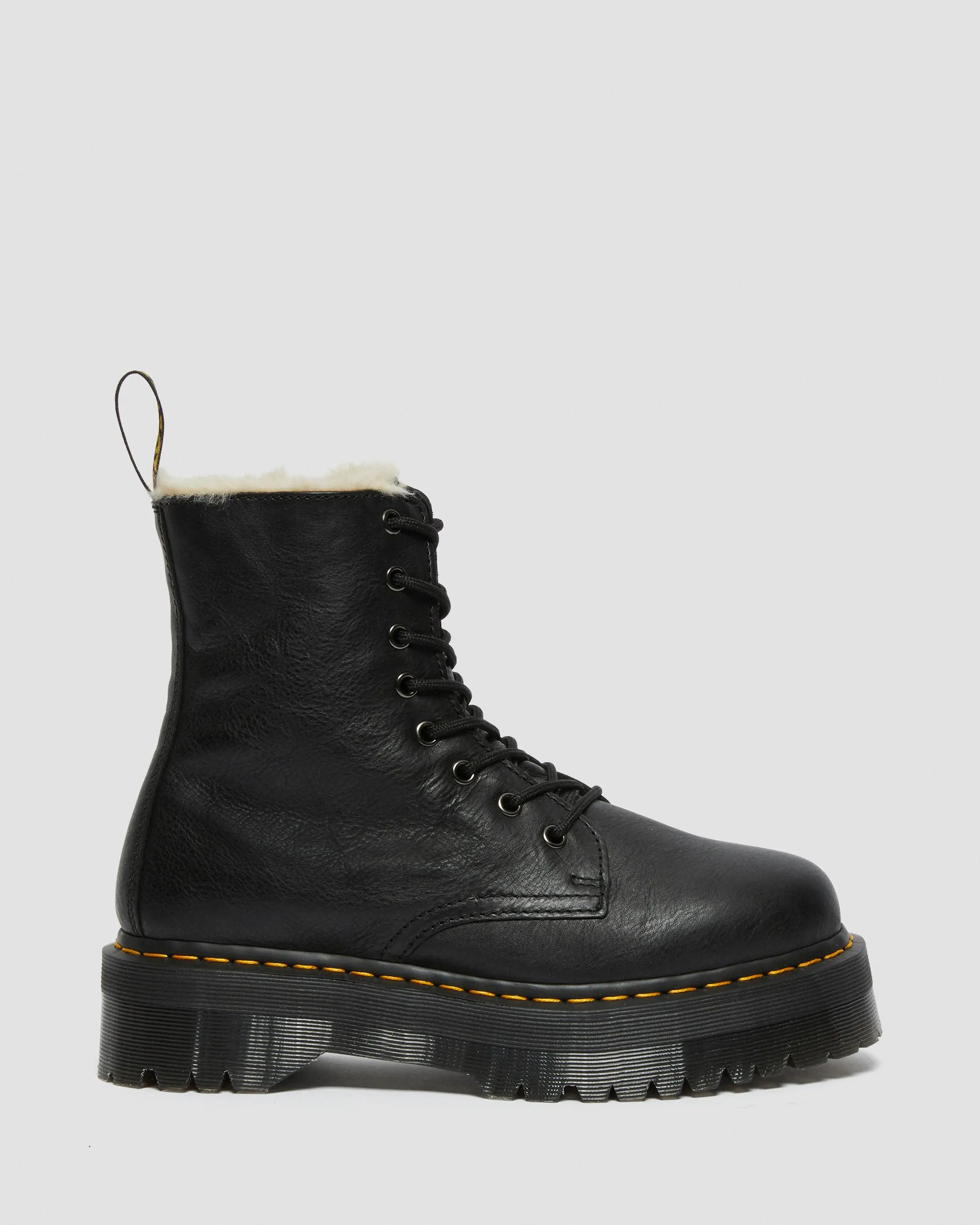 Botas con plataforma Jadon de piel con forro sintético