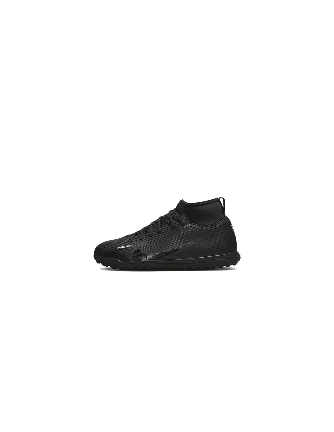 Botas de fútbol Nike Jr. Mercurial Superfly 9 Club Turf negro