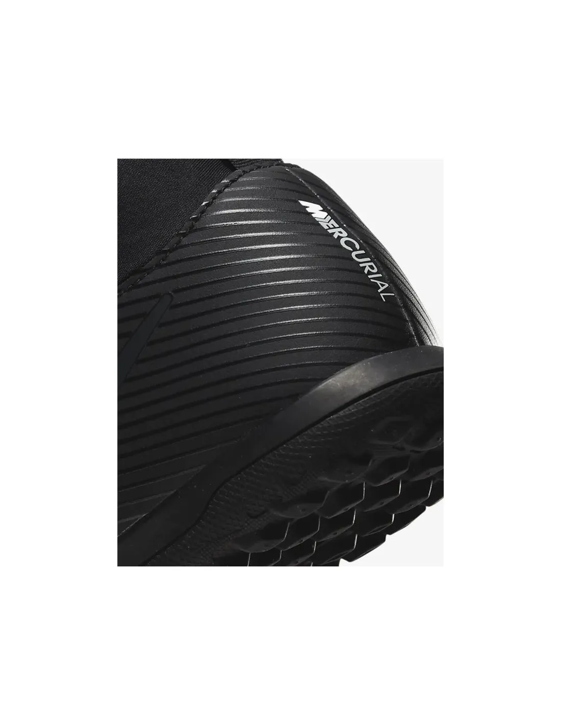 Botas de fútbol Nike Jr. Mercurial Superfly 9 Club Turf negro