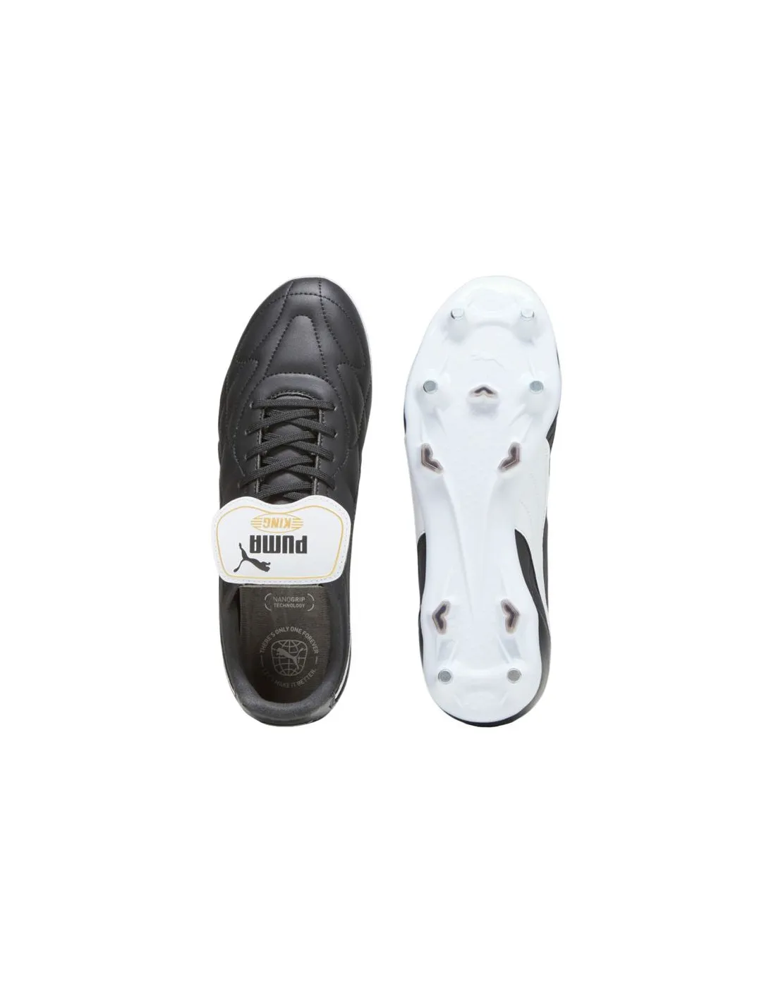 Botas de fútbol Puma KING OP MxSG Negro/Blanco