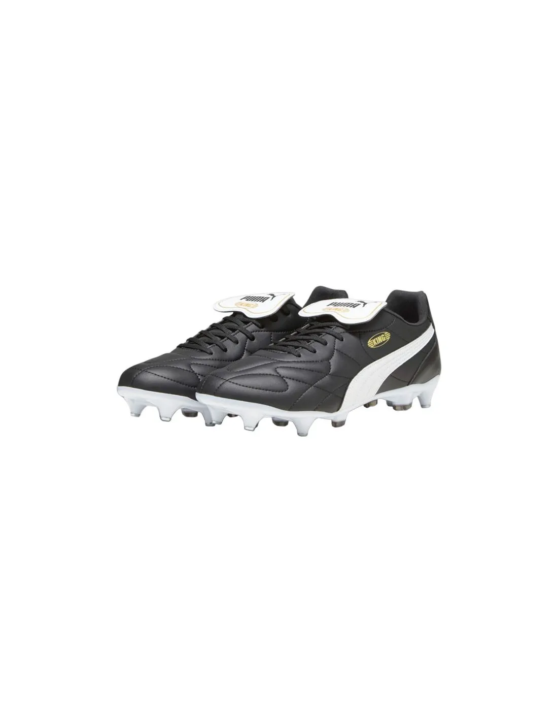 Botas de fútbol Puma KING OP MxSG Negro/Blanco