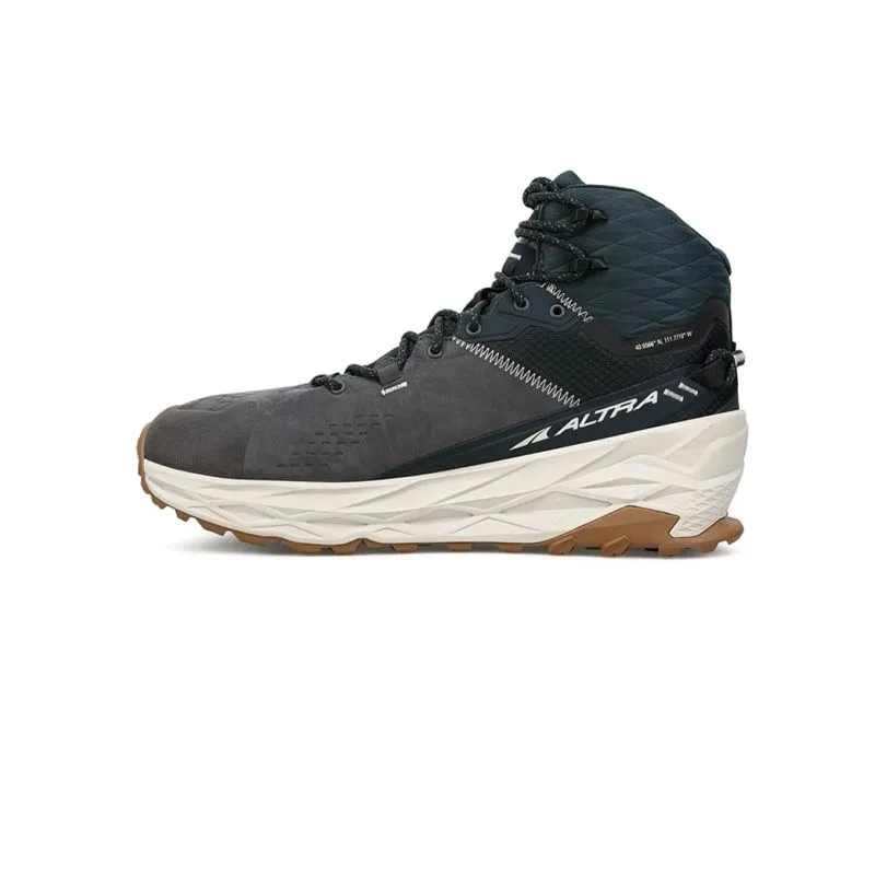 Botas de montaña Altra M OLYMPUS 5 HIKE MID GTX (NEGRO/GRAY) Hombre