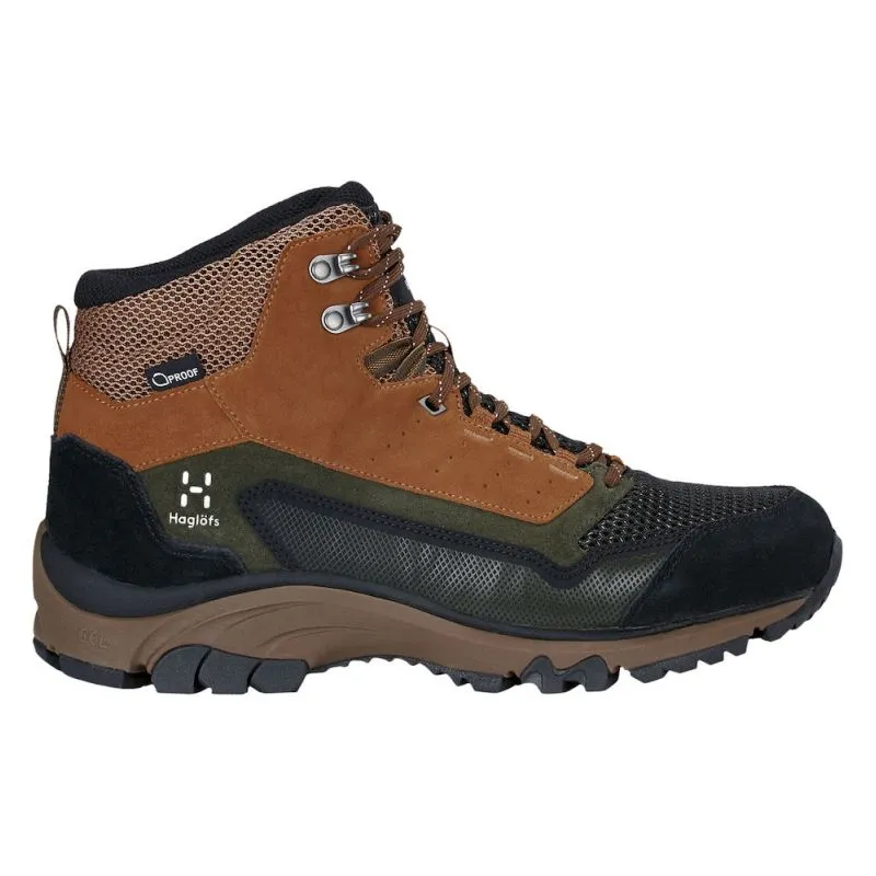 Botas de montaña HAGLOFS Skuta Mid Proof Eco (Oak/Deep Woods), Hombre