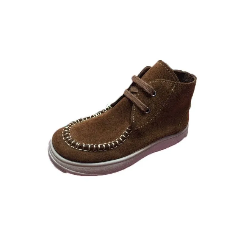 Botas niño de serraje