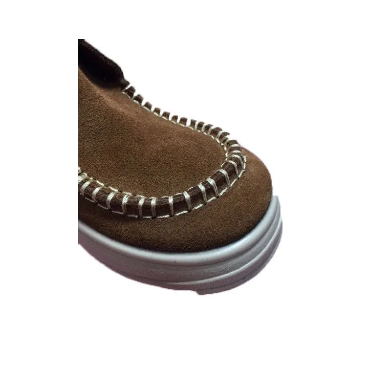 Botas niño de serraje