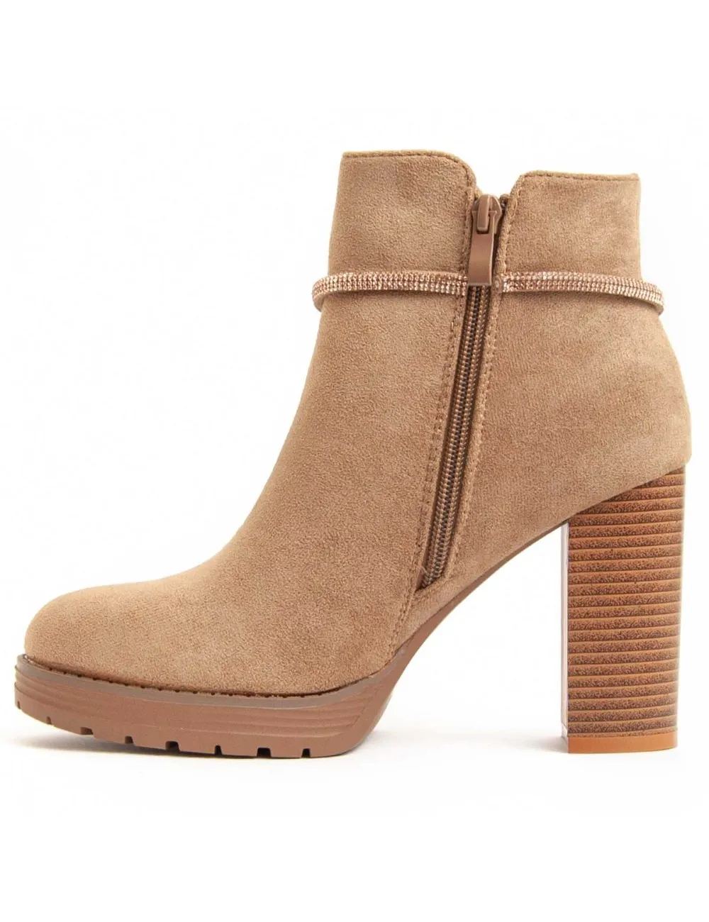 Botín De Tacón Para Mujer.  Montevita  Botilan38  96973