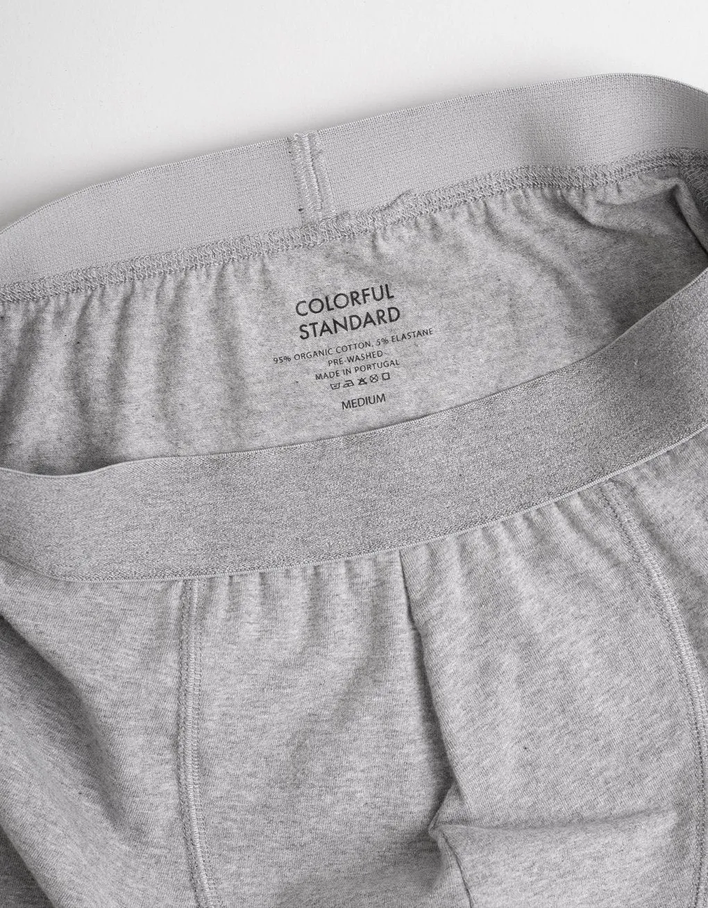 BóXER CLáSICO ORGáNICO  HEATHER GREY