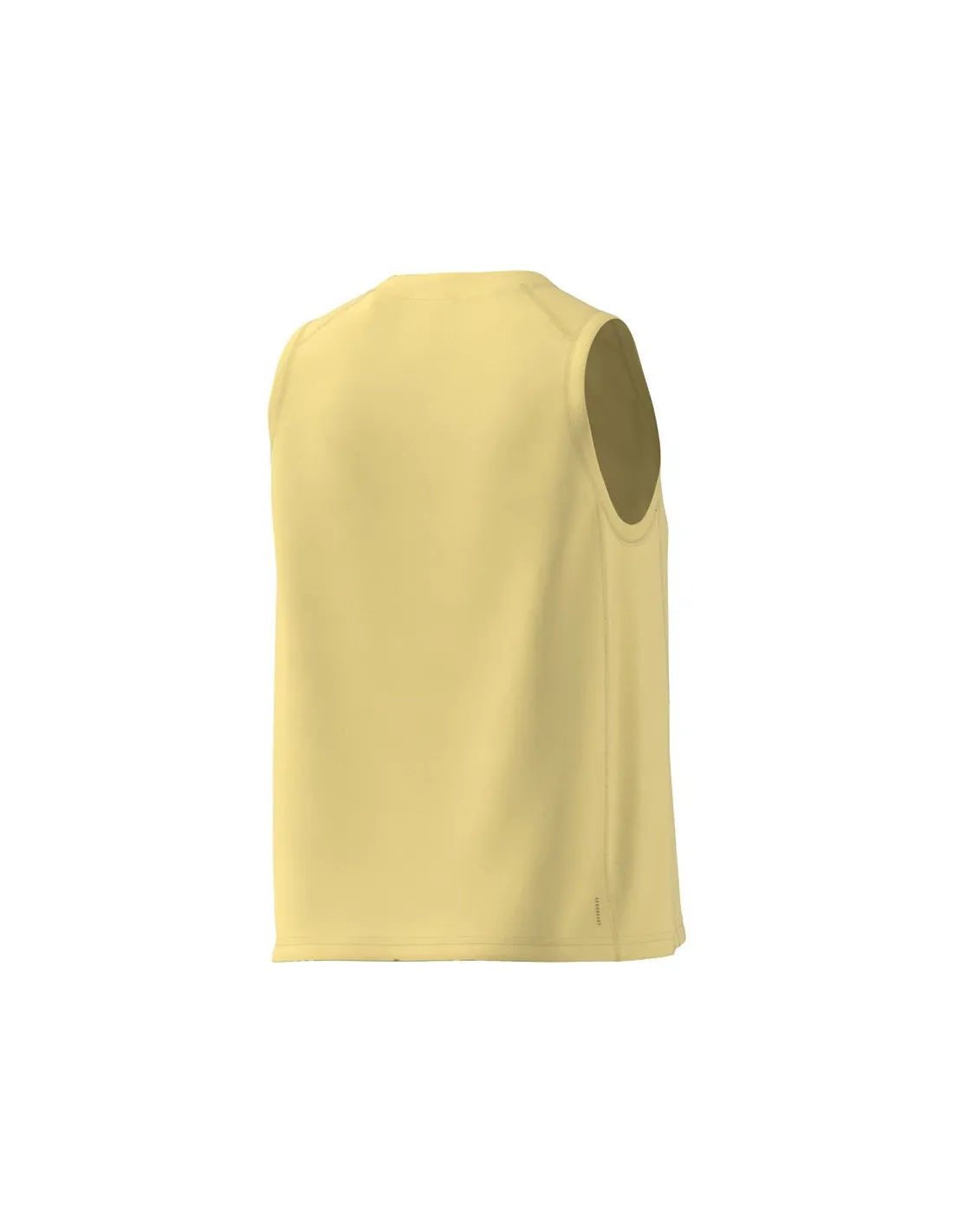 Camiseta adidas Train Essentials Big Performance Logo Mujer Amarillo