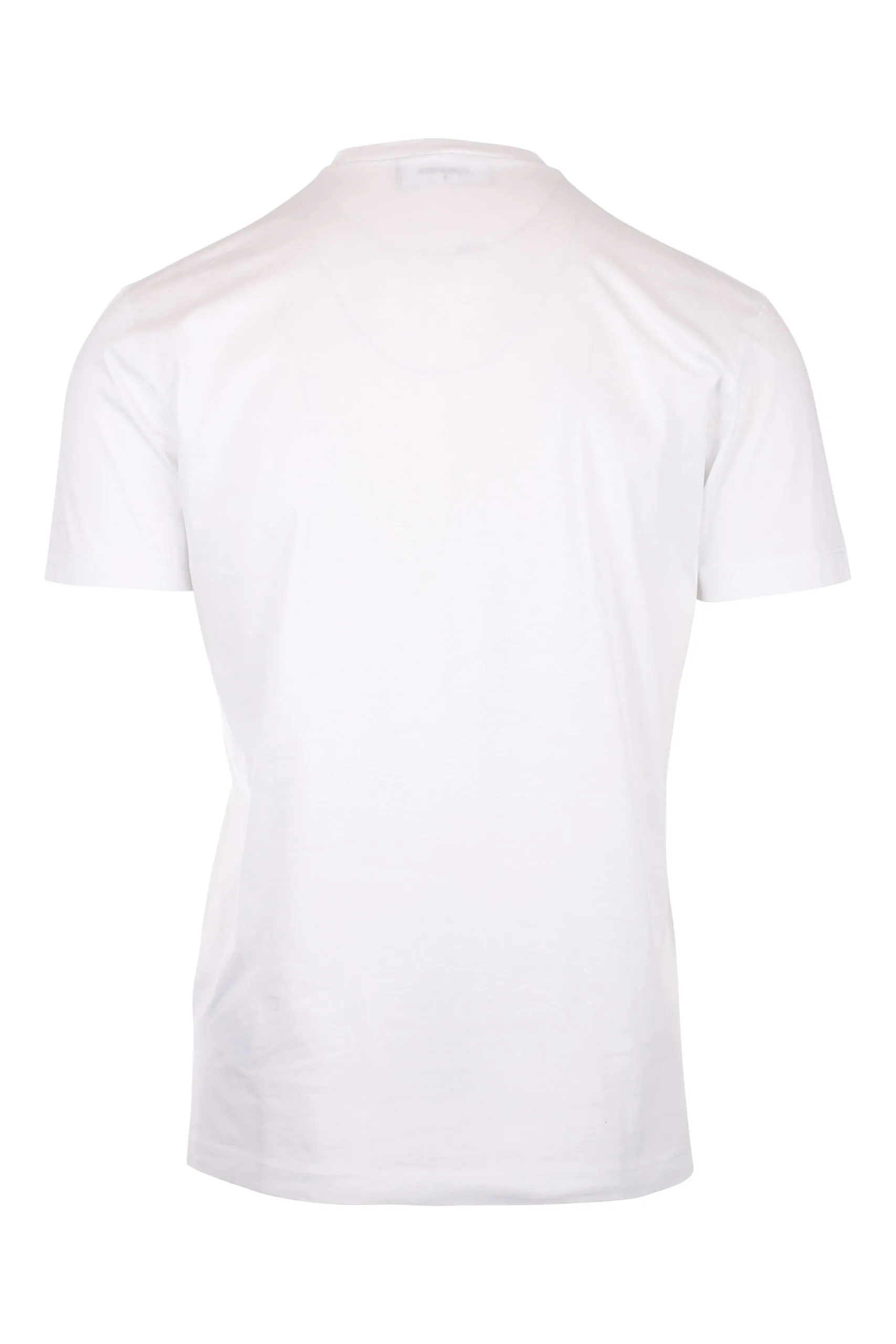 Camiseta blanca con estampado de perro 