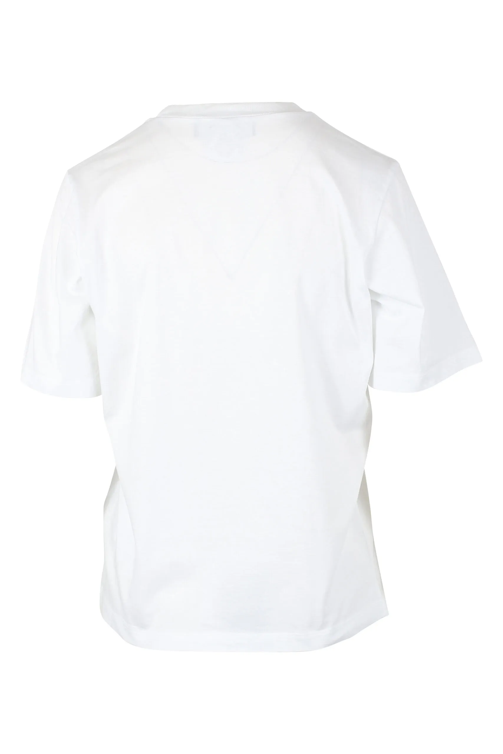 Camiseta blanca con logo 
