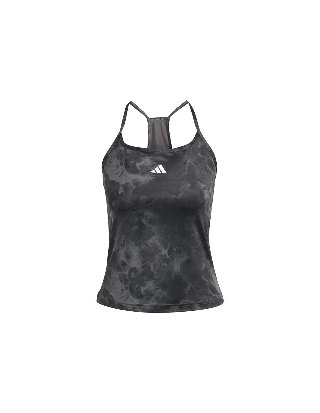 Camiseta de Fitness adidas Essentials Aop Flower Mujer Gris