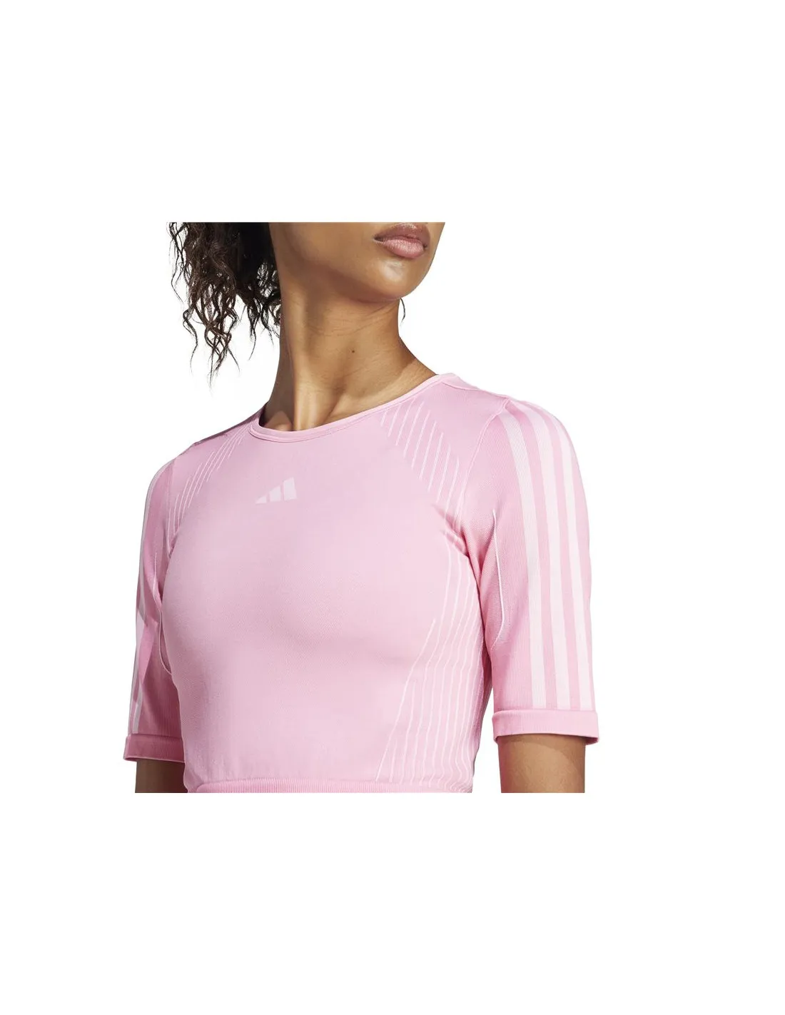 Camiseta de Fitness adidas Essentials Sml Mujer Rosa