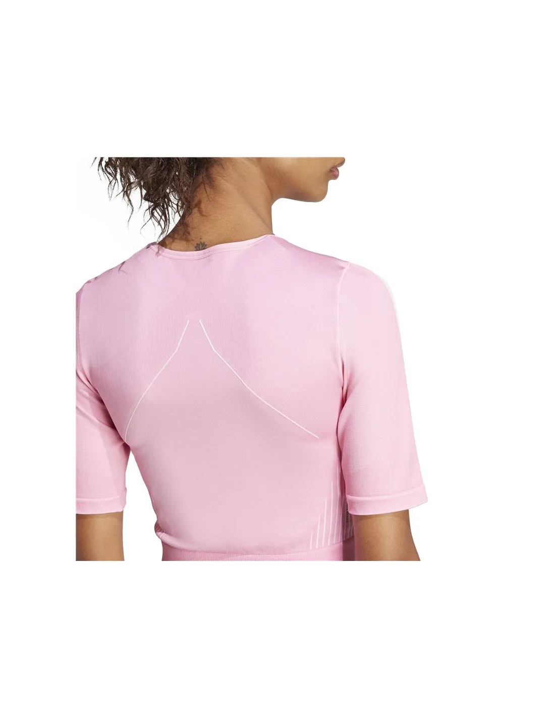 Camiseta de Fitness adidas Essentials Sml Mujer Rosa