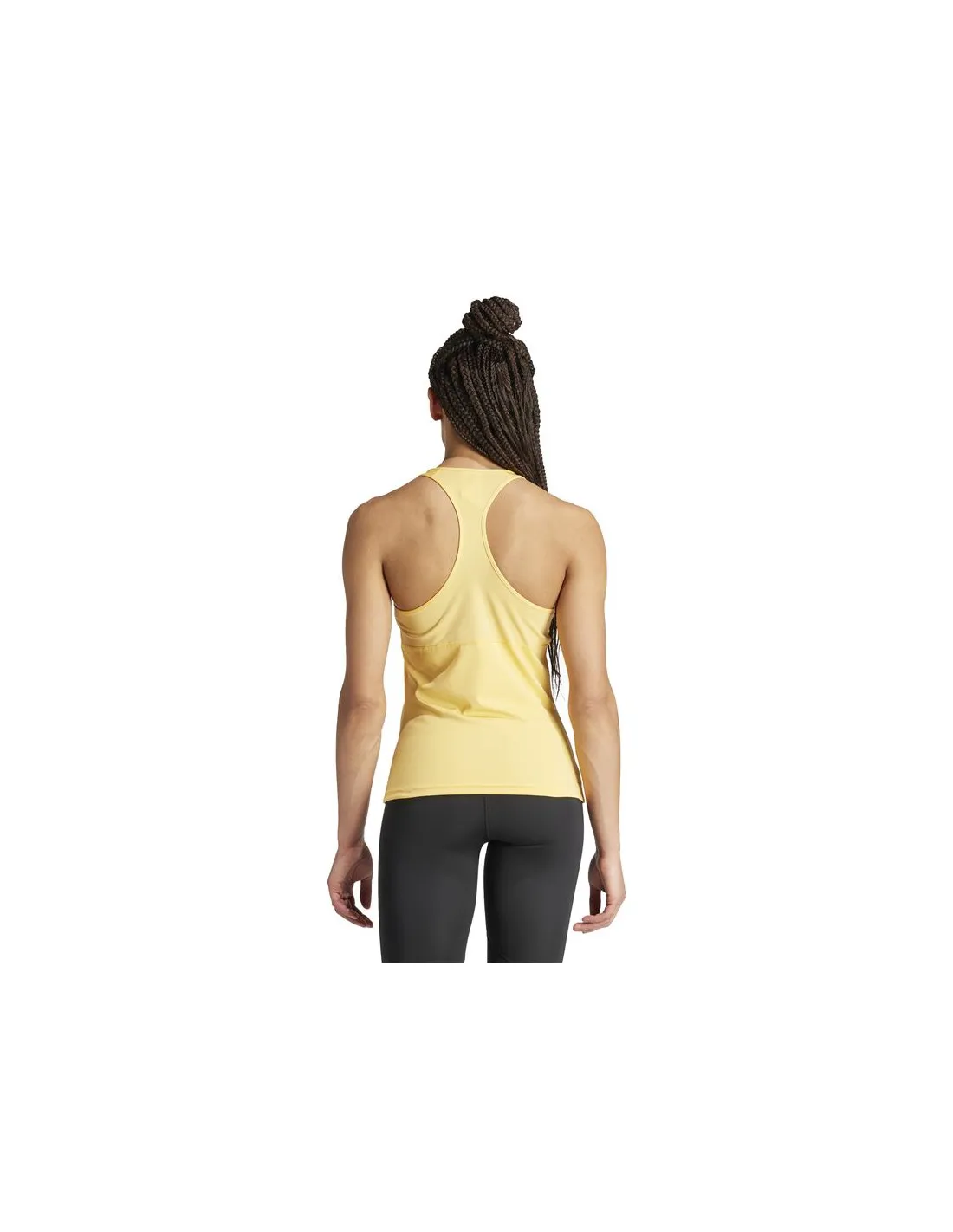 Camiseta de Fitness adidas Essentials Tech Fit Train Tank Mujer Amarillo