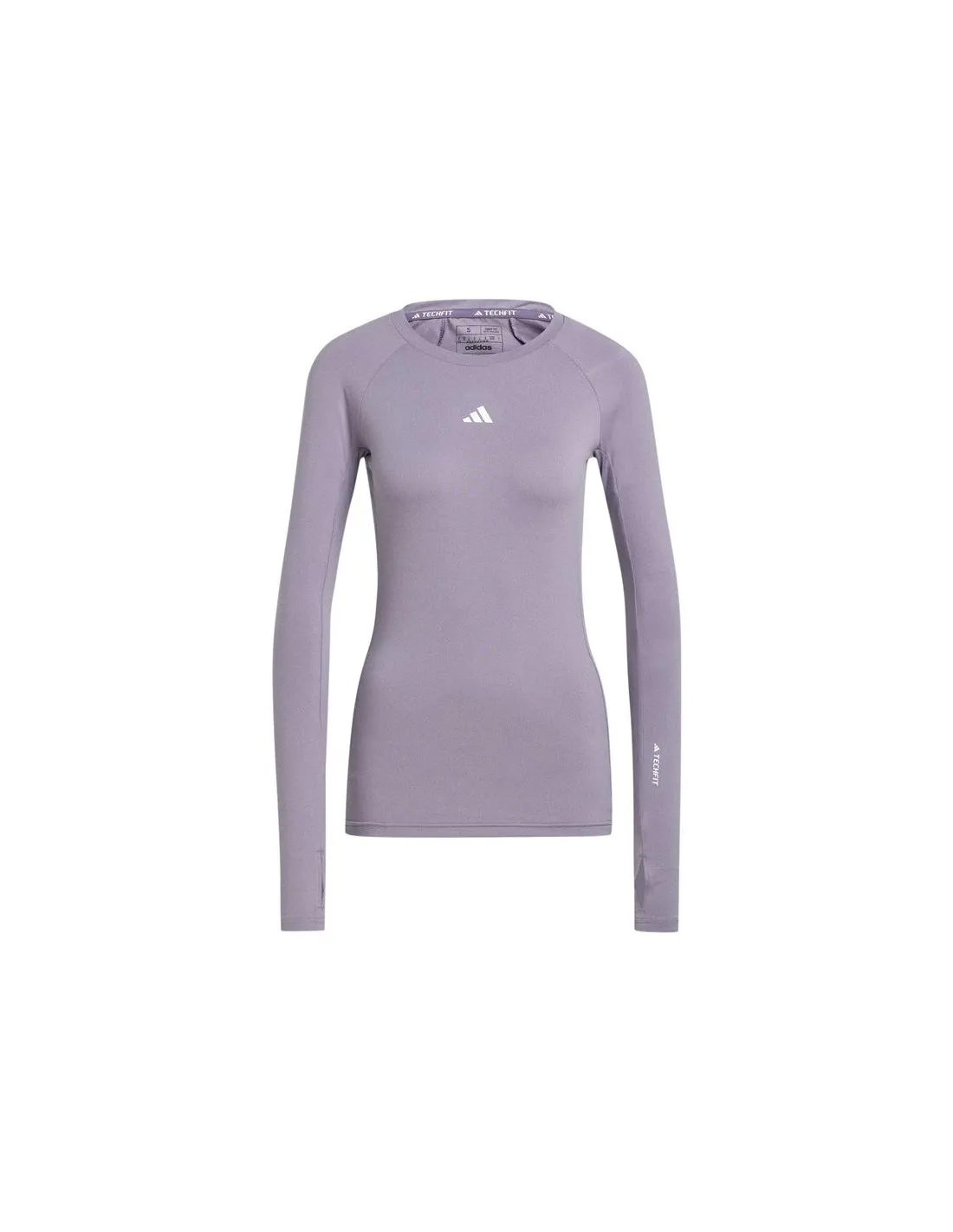 Camiseta de Fitness adidas Essentials Techfit  Mujer Violeta