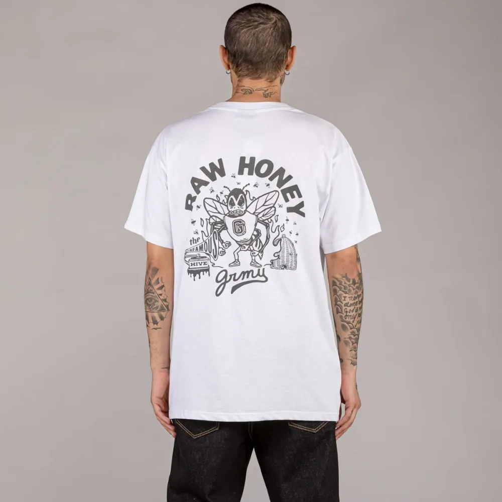 CAMISETA GRIMEY "HIVE"  WHITE | FALL 22