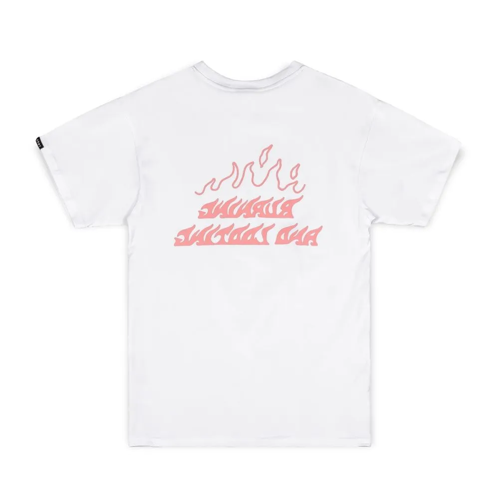CAMISETA GRIMEY THE BURN AWAY TEE  WHITE | WINTER 22