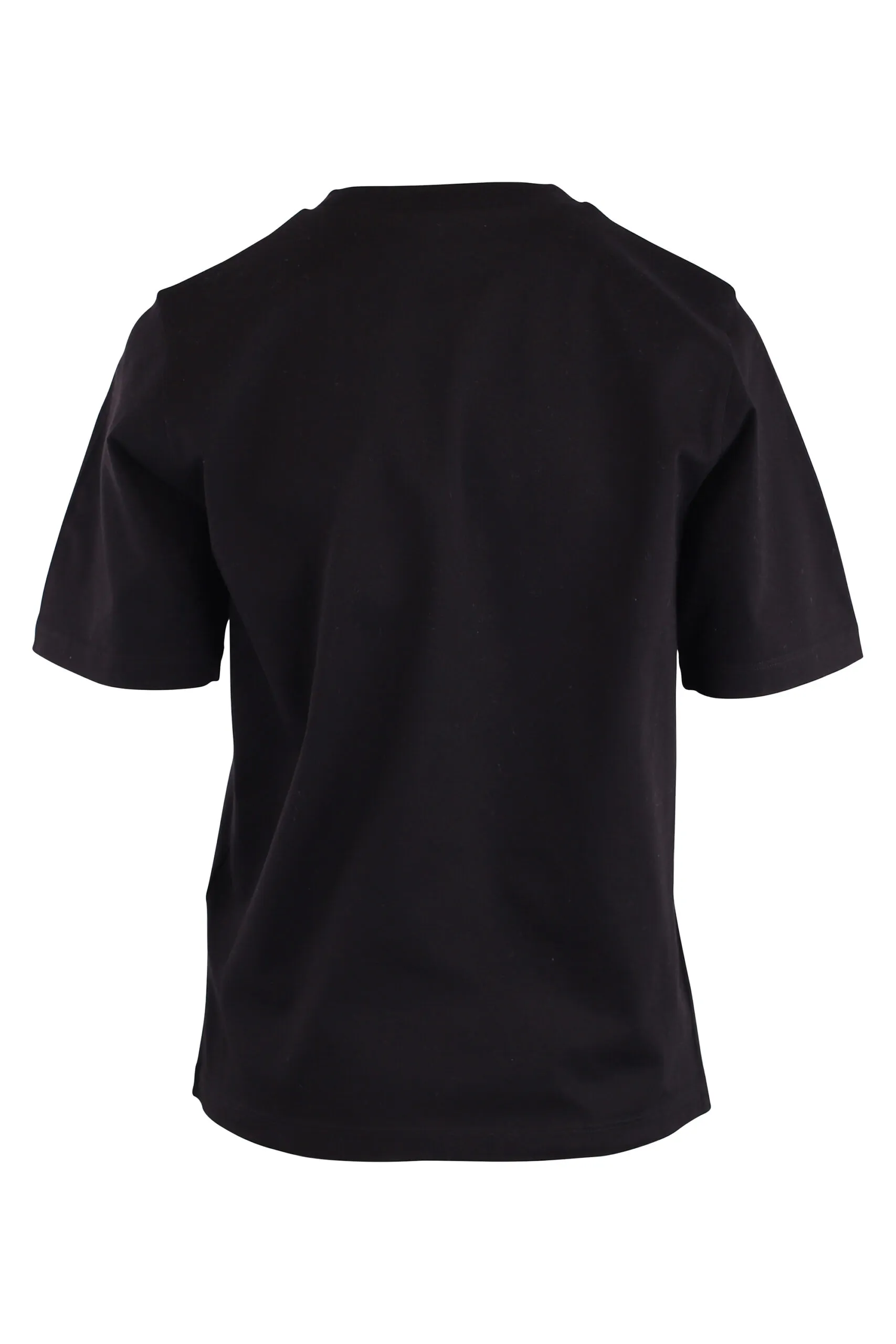 Camiseta negra con logo 
