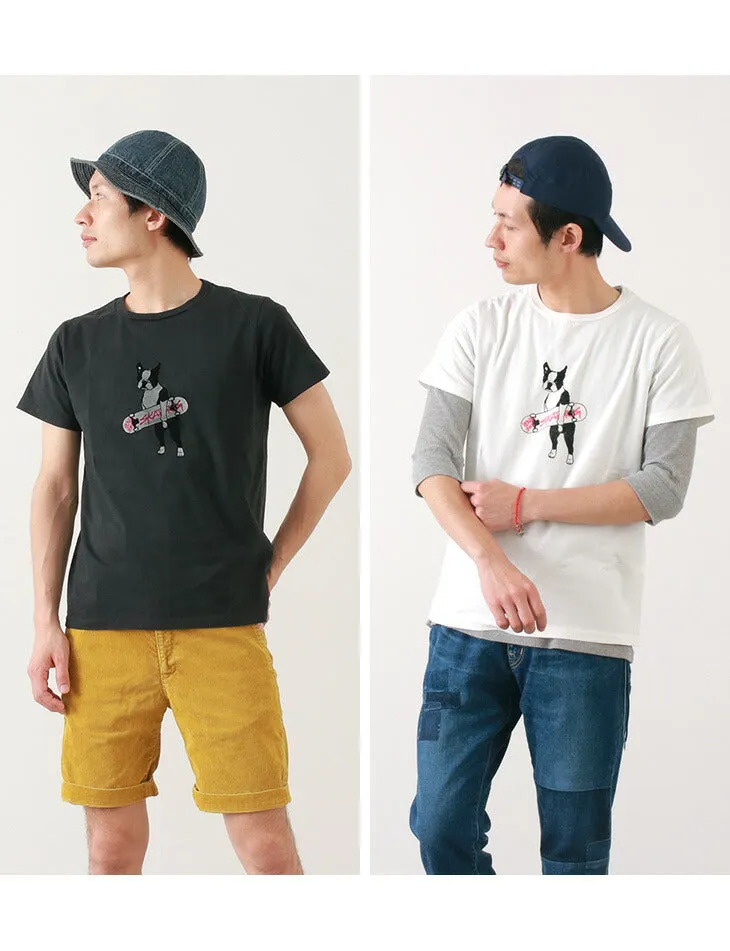 Camiseta Remi Relief / LW Print (perro)