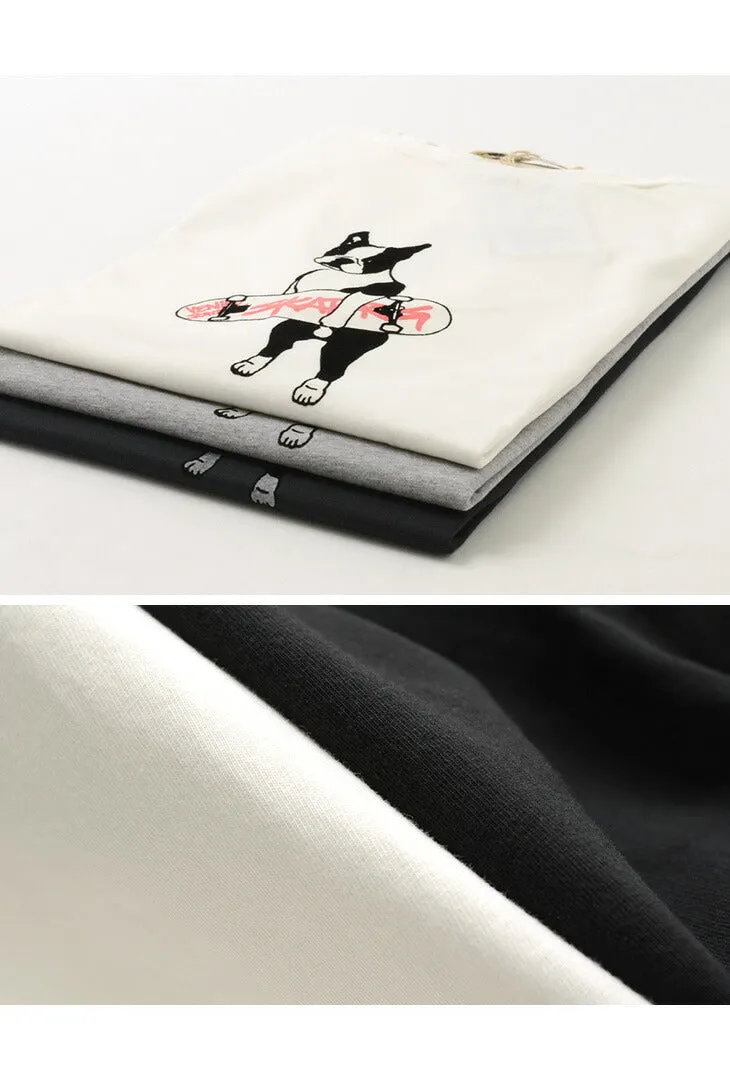 Camiseta Remi Relief / LW Print (perro)