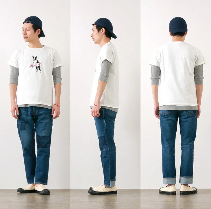 Camiseta Remi Relief / LW Print (perro)