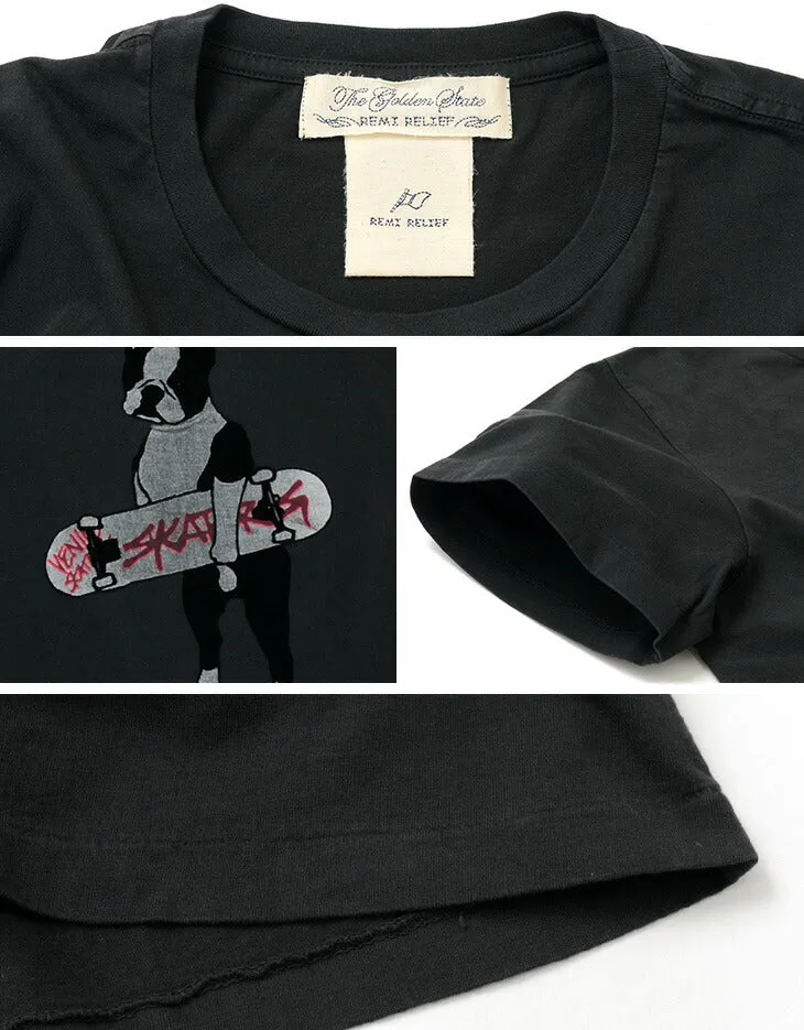Camiseta Remi Relief / LW Print (perro)