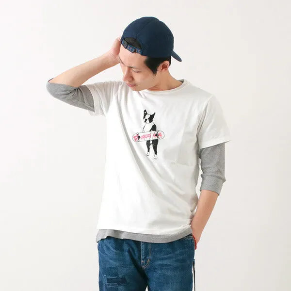 Camiseta Remi Relief / LW Print (perro)