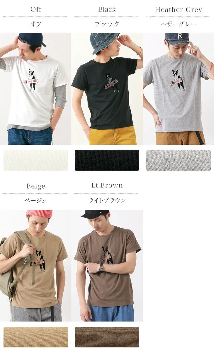 Camiseta Remi Relief / LW Print (perro)