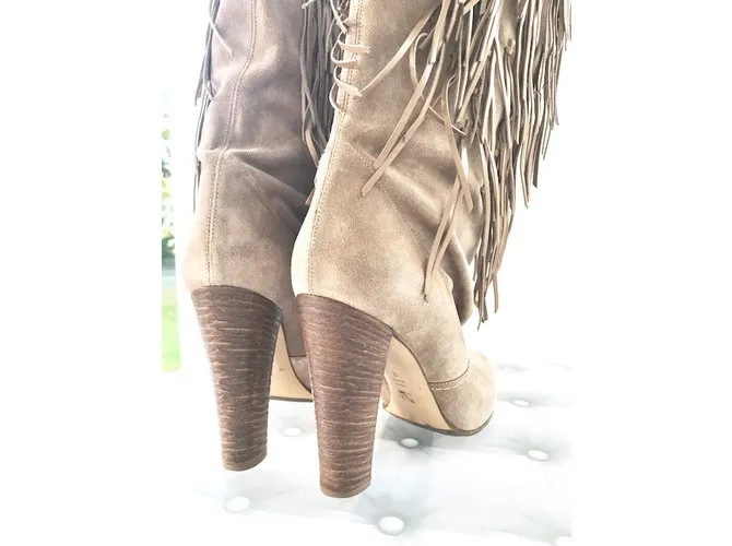 Casadei Botas Beige 