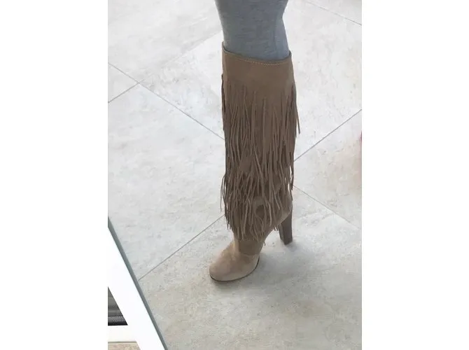 Casadei Botas Beige 