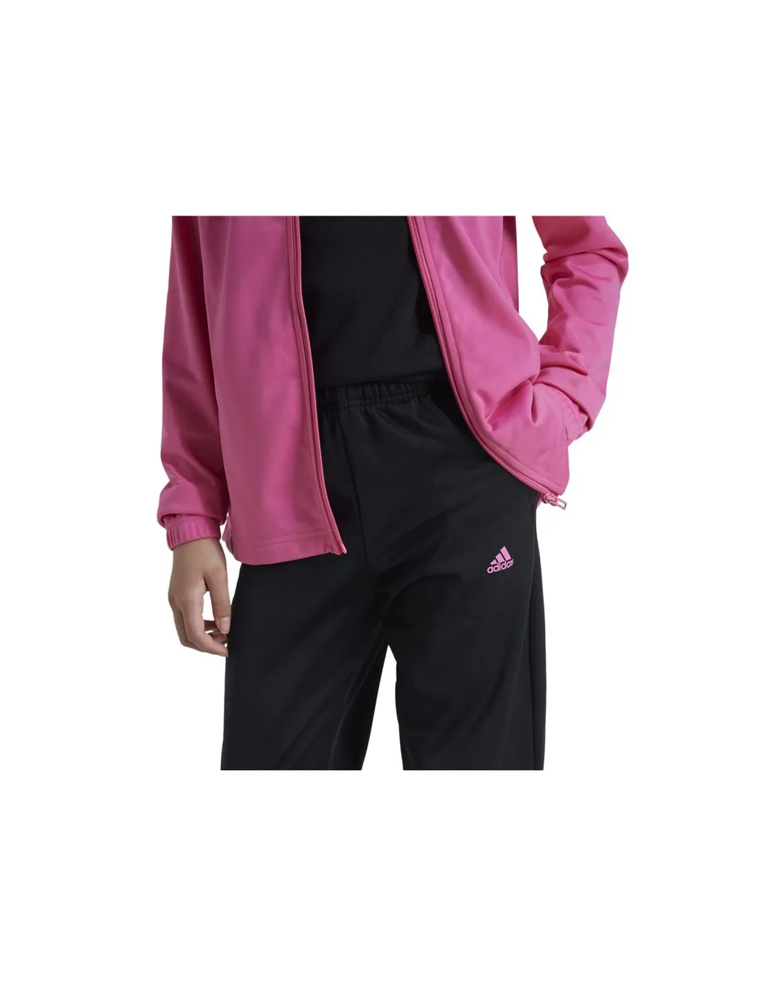 Chandal adidas Essentials Big Logo Niña Rosa