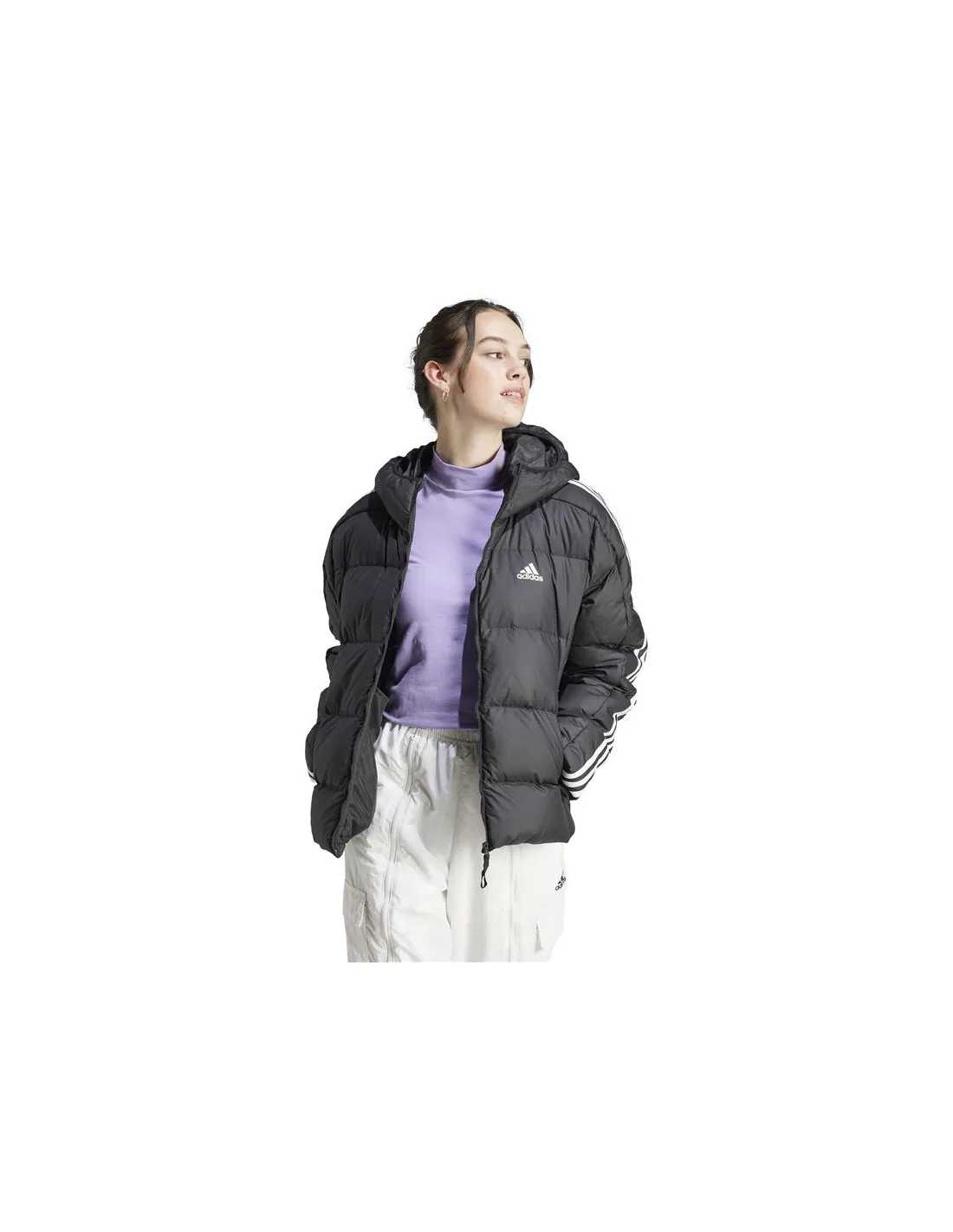 Chaqueta adidas Essentials Mid Down 3 Bandas Mujer