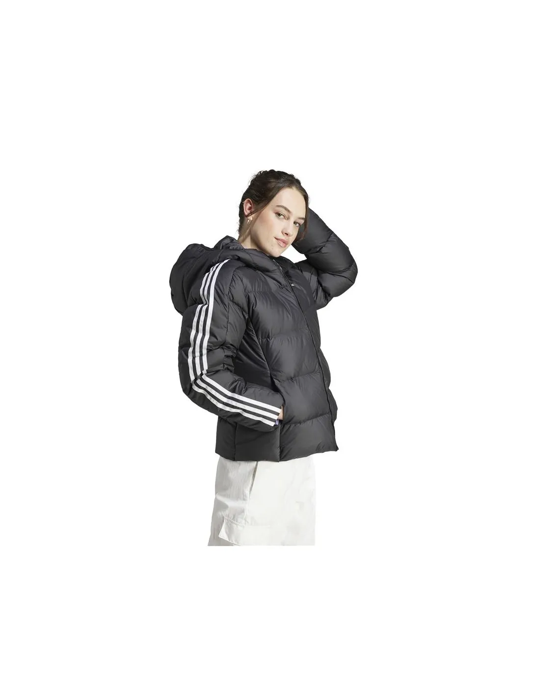Chaqueta adidas Essentials Mid Down 3 Bandas Mujer