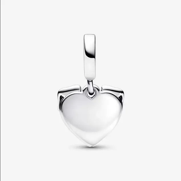 Charm Colgante Doble Corazón y Perro 792647C01