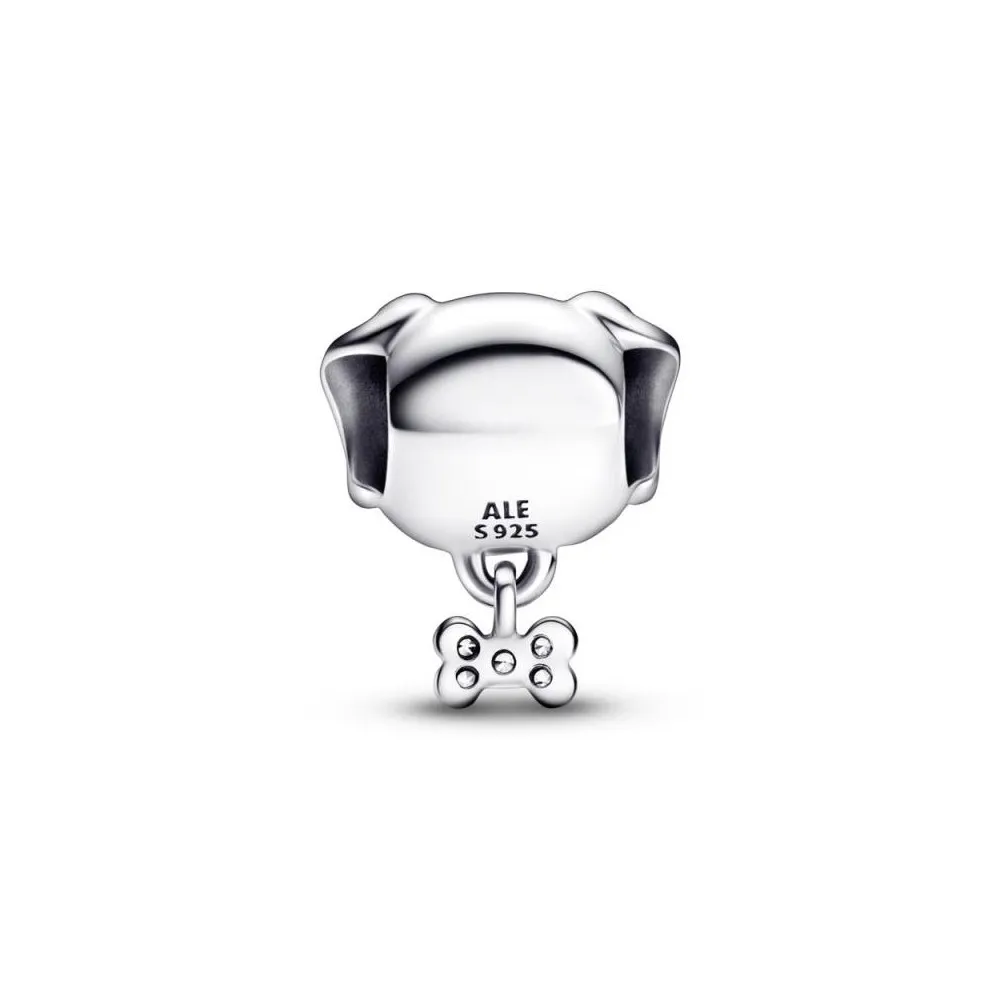 Charm en plata de ley Mascota Perro & Hueso Pandora