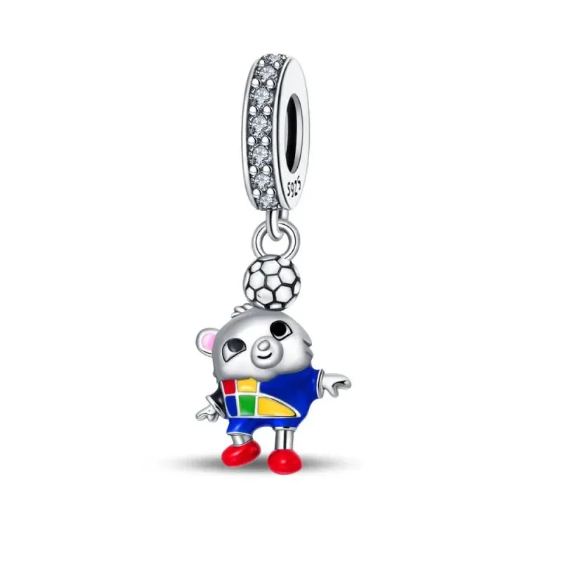 Charm Futbol Euro2024 Mascota Albrt