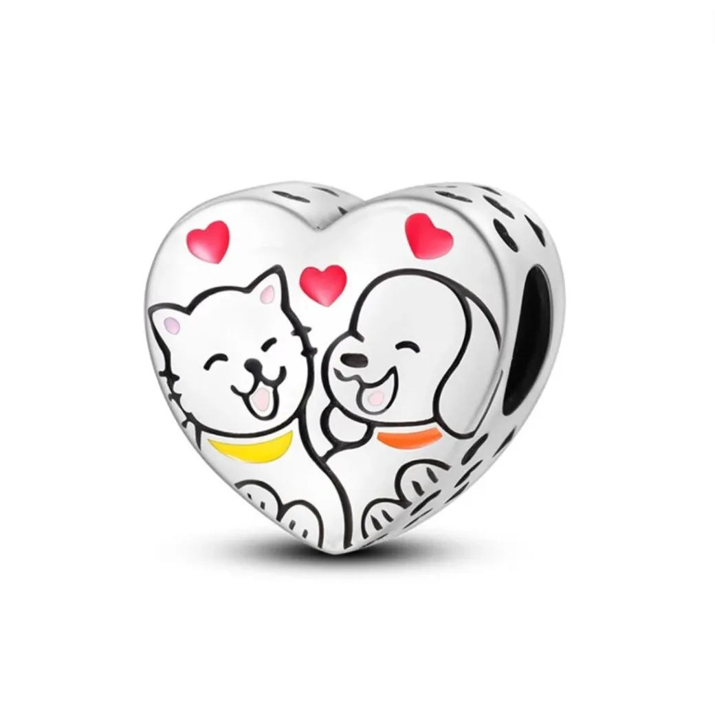 Charm Mascotas Gato y Perro Amor