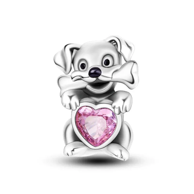 Charm Mascotas Perro Corazón