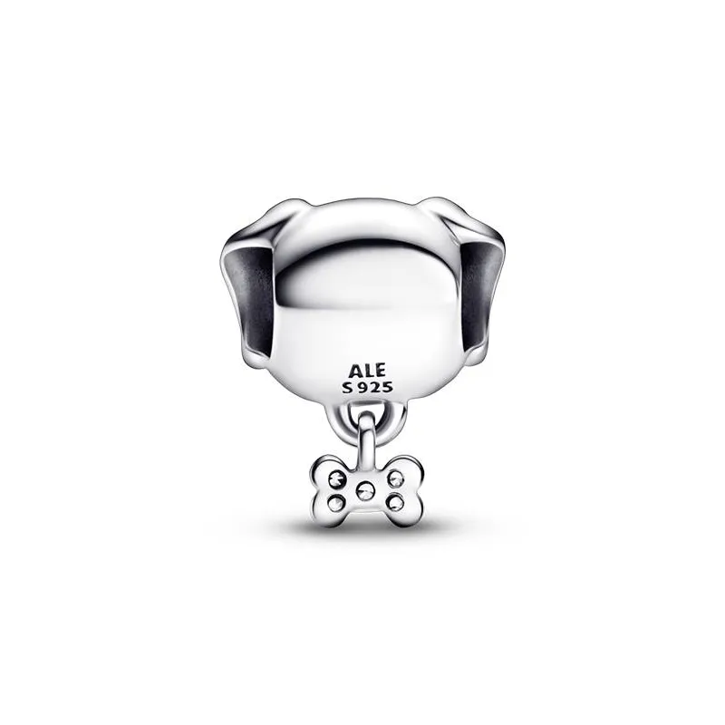 CHARM PLATA PANDORA PERRO CIRCONITA 792254C01