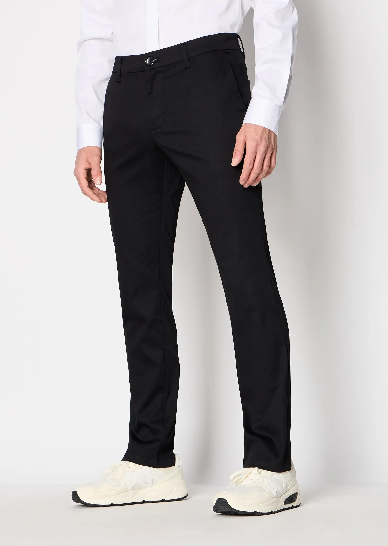 Chino Pants Men Black Armani Exchange