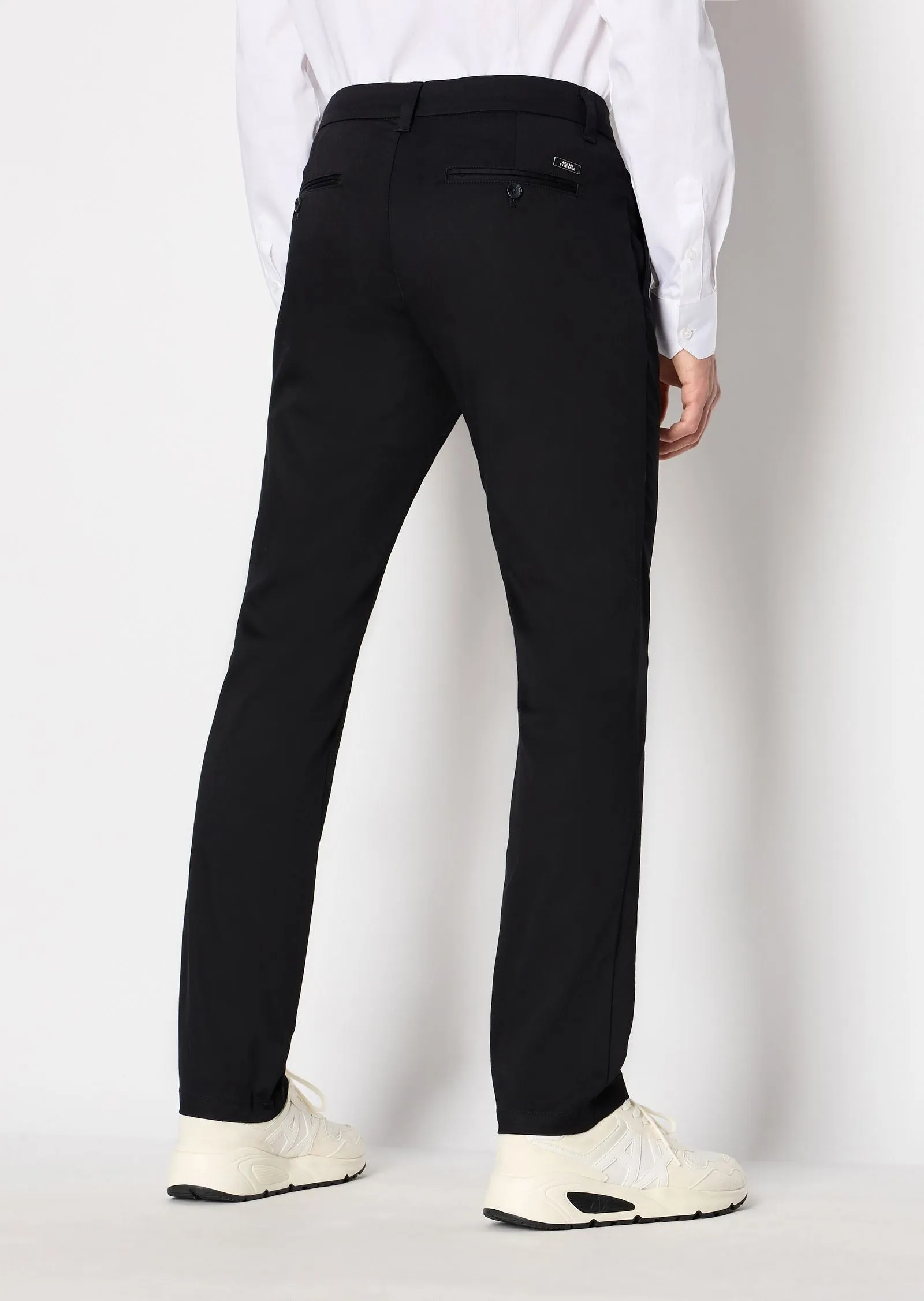 Chino Pants Men Black Armani Exchange