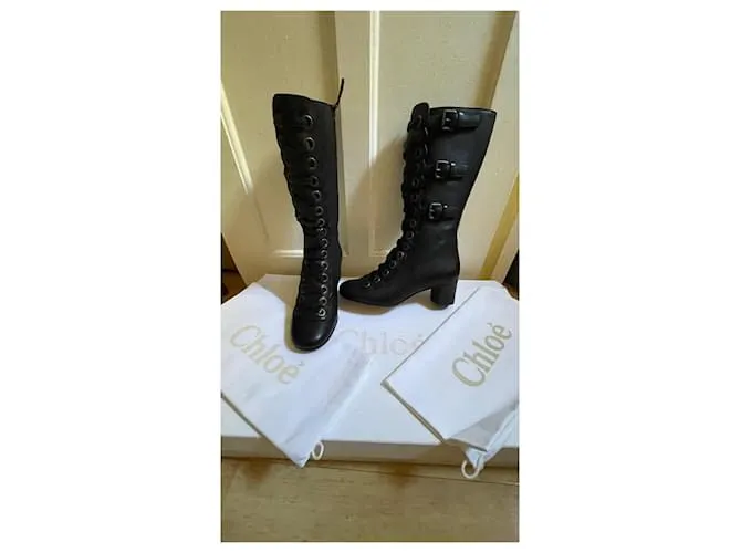 Chloé botas Negro 